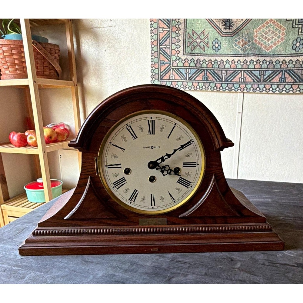 Howard Miller 613-102 Mechanical Westminster Chime Wood Mantel Clock 340-020